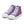 Load image into Gallery viewer, Gay Pride Colors Original Purple High Top Shoes - Women Sizes
