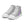 Cargar imagen en el visor de la galería, Genderqueer Pride Colors Original Gray High Top Shoes - Women Sizes
