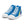 Carica l&#39;immagine nel Visualizzatore galleria, Non-Binary Pride Colors Original Blue High Top Shoes - Women Sizes
