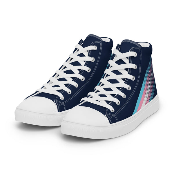 Transgender Flag High Tops