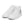 Cargar imagen en el visor de la galería, Casual Agender Pride Colors White High Top Shoes - Women Sizes
