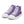 Load image into Gallery viewer, Casual Non-Binary Pride Colors Purple High Top Shoes - Women Sizes
