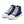 Load image into Gallery viewer, Casual Omnisexual Pride Colors Navy High Top Shoes - Women Sizes
