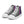 Charger l&#39;image dans la galerie, Classic Bisexual Pride Colors Gray High Top Shoes - Women Sizes
