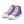 Laden Sie das Bild in den Galerie-Viewer, Classic Gay Pride Colors Purple High Top Shoes - Women Sizes
