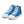 Cargar imagen en el visor de la galería, Classic Gay Pride Colors Blue High Top Shoes - Women Sizes
