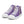 Carregar imagem no visualizador da galeria, Classic Non-Binary Pride Colors Purple High Top Shoes - Women Sizes
