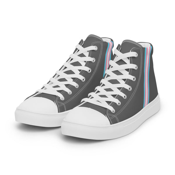 Transgender Pride Gray High Tops