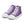Carregar imagem no visualizador da galeria, Trendy Gay Pride Colors Purple High Top Shoes - Women Sizes
