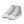 Charger l&#39;image dans la galerie, Trendy Genderqueer Pride Colors Gray High Top Shoes - Women Sizes

