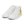 Cargar imagen en el visor de la galería, Modern Intersex Pride Colors White High Top Shoes - Women Sizes
