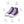 Carica l&#39;immagine nel Visualizzatore galleria, Modern Intersex Pride Colors Purple High Top Shoes - Women Sizes
