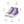 Carregar imagem no visualizador da galeria, Trendy Asexual Pride Colors Purple High Top Shoes - Women Sizes
