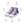 Carregar imagem no visualizador da galeria, Asexual Pride Colors Modern Purple High Top Shoes - Women Sizes
