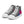 Load image into Gallery viewer, Bisexual Pride Colors Modern Gray High Top Shoes - Women Sizes

