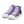 Laden Sie das Bild in den Galerie-Viewer, Gay Pride Colors Modern Purple High Top Shoes - Women Sizes
