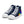 Load image into Gallery viewer, Gay Pride Colors Modern Navy High Top Shoes - Women Sizes
