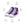 Carica l&#39;immagine nel Visualizzatore galleria, Genderfluid Pride Colors Modern Purple High Top Shoes - Women Sizes

