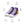 Load image into Gallery viewer, Intersex Pride Colors Modern Purple High Top Shoes - Women Sizes
