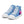 Load image into Gallery viewer, Omnisexual Pride Colors Modern Blue High Top Shoes - Women Sizes
