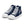 Load image into Gallery viewer, Transgender Pride Modern Navy High Top Shoes
