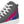 Carregar imagem no visualizador da galeria, Bisexual Pride Colors Original Gray High Top Shoes - Women Sizes
