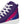 Cargar imagen en el visor de la galería, Bisexual Pride Colors Original Purple High Top Shoes - Women Sizes
