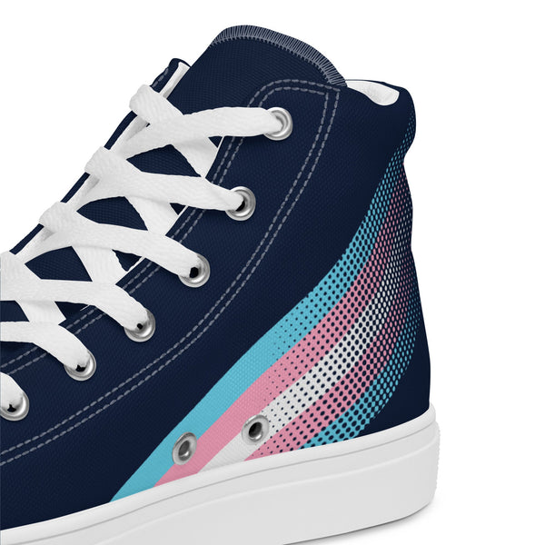 Transgender Flag High Tops