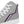 Load image into Gallery viewer, Original Asexual Pride Colors Gray High Top Shoes - Women Sizes
