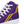Load image into Gallery viewer, Original Intersex Pride Colors Purple High Top Shoes - Women Sizes
