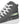 Carregar imagem no visualizador da galeria, Casual Agender Pride Colors Gray High Top Shoes - Women Sizes
