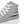 Load image into Gallery viewer, Casual Aromantic Pride Colors Gray High Top Shoes - Women Sizes
