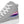 Cargar imagen en el visor de la galería, Casual Genderfluid Pride Colors Gray High Top Shoes - Women Sizes
