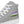 Cargar imagen en el visor de la galería, Casual Genderqueer Pride Colors Gray High Top Shoes - Women Sizes
