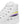 Load image into Gallery viewer, Casual Non-Binary Pride Colors White High Top Shoes - Women Sizes
