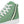 Cargar imagen en el visor de la galería, Classic Agender Pride Colors Green High Top Shoes - Women Sizes
