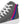 Load image into Gallery viewer, Classic Bisexual Pride Colors Gray High Top Shoes - Women Sizes

