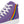 Load image into Gallery viewer, Classic Gay Pride Colors Purple High Top Shoes - Women Sizes
