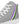 Carica l&#39;immagine nel Visualizzatore galleria, Classic Genderqueer Pride Colors Gray High Top Shoes - Women Sizes
