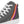 Carica l&#39;immagine nel Visualizzatore galleria, Classic Lesbian Pride Colors Gray High Top Shoes - Women Sizes
