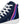 Carregar imagem no visualizador da galeria, Classic Omnisexual Pride Colors Navy High Top Shoes - Women Sizes
