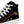 Load image into Gallery viewer, Trendy Gay Pride Colors Black High Top Shoes - Women Sizes
