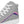 Cargar imagen en el visor de la galería, Trendy Genderfluid Pride Colors Gray High Top Shoes - Women Sizes
