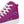 Laden Sie das Bild in den Galerie-Viewer, Trendy Omnisexual Pride Colors Violet High Top Shoes - Women Sizes

