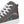 Charger l&#39;image dans la galerie, Trendy Pansexual Pride Colors Gray High Top Shoes - Women Sizes

