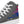 Load image into Gallery viewer, Modern Bisexual Pride Colors Gray High Top Shoes - Women Sizes
