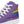 Load image into Gallery viewer, Modern Gay Pride Colors Purple High Top Shoes - Women Sizes
