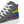 Load image into Gallery viewer, Modern Gay Pride Colors Gray High Top Shoes
