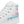 Cargar imagen en el visor de la galería, Modern Transgender Pride Colors White High Top Shoes - Women Sizes
