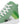 Carregar imagem no visualizador da galeria, Aromantic Pride Colors Modern Green High Top Shoes - Women Sizes
